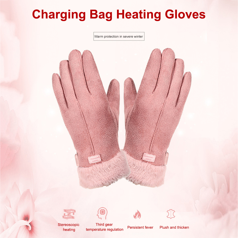 USB Electric Heated Gloves Out - Touch Screen Gloves บทวิจารณ์และราคา