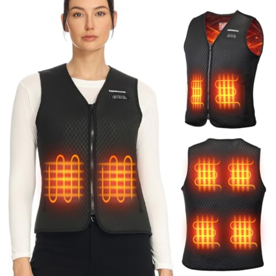 KEMIMOTO Womens Heated Vest El - Heated Vest Battery บทวิจารณ์และราคา
