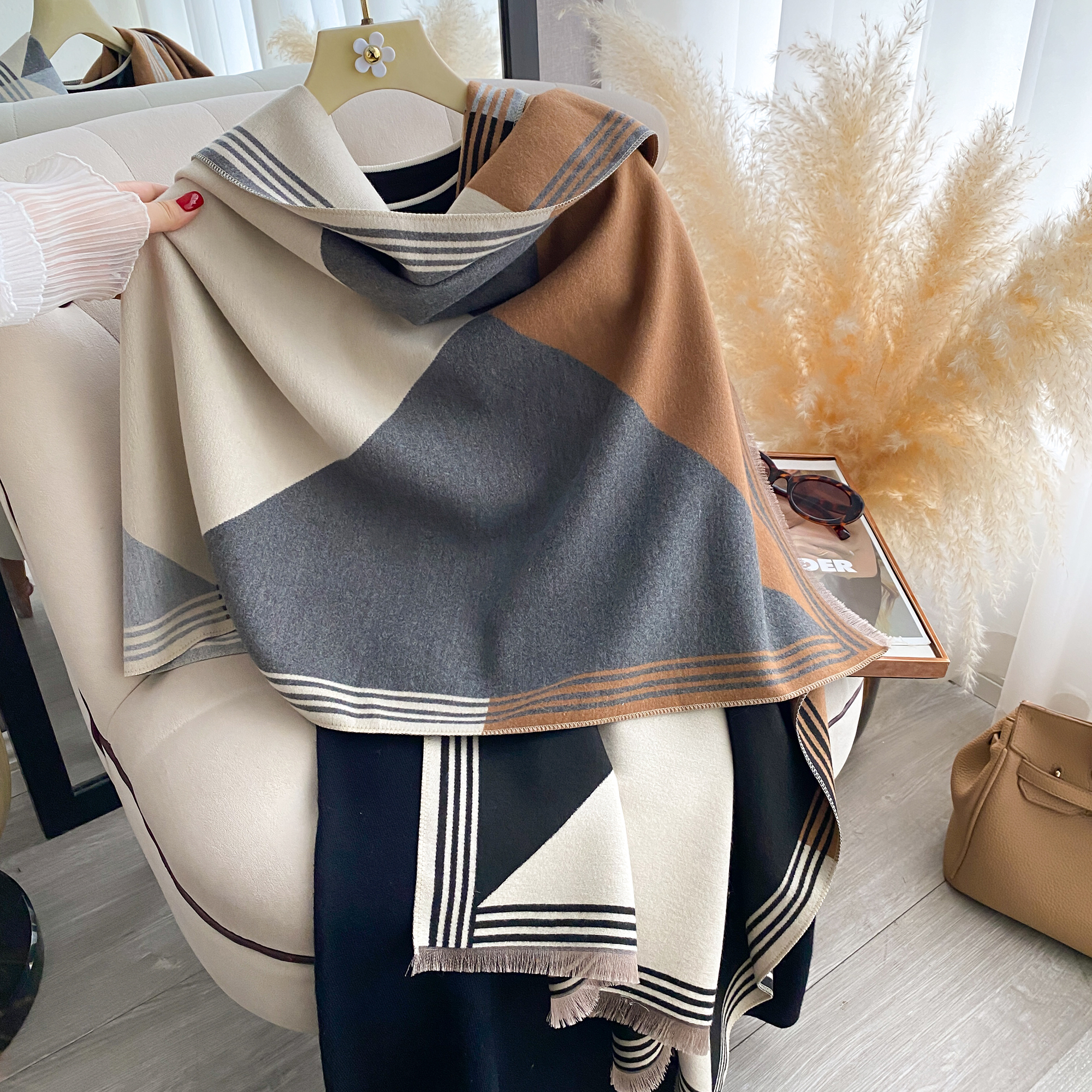 2025 Luxury Winter Cashmere Sc - Cashmere Pashmina Wrap บทวิจารณ์และราคา