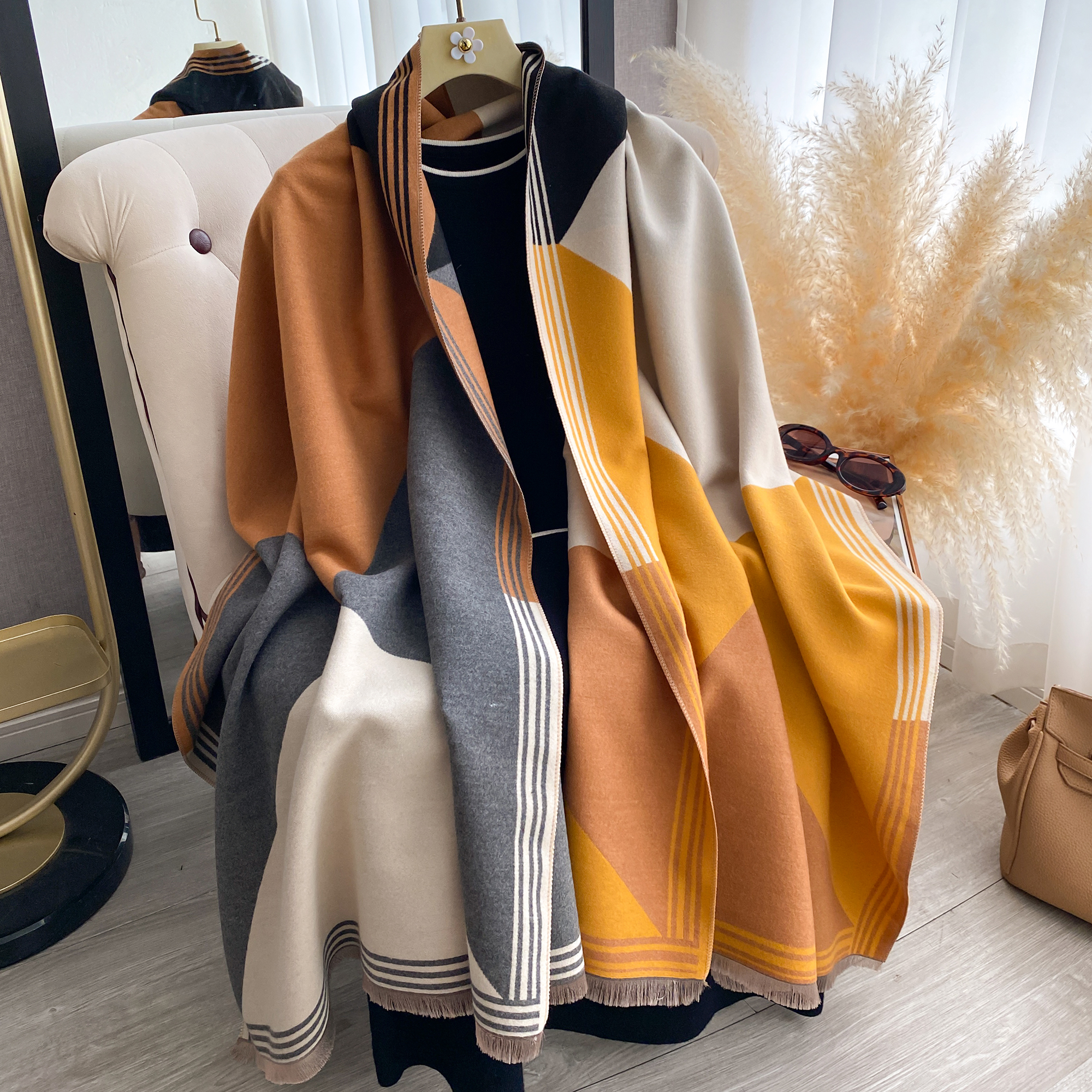 2025 Luxury Winter Cashmere Sc - Cashmere Pashmina Wrap บทวิจารณ์และราคา