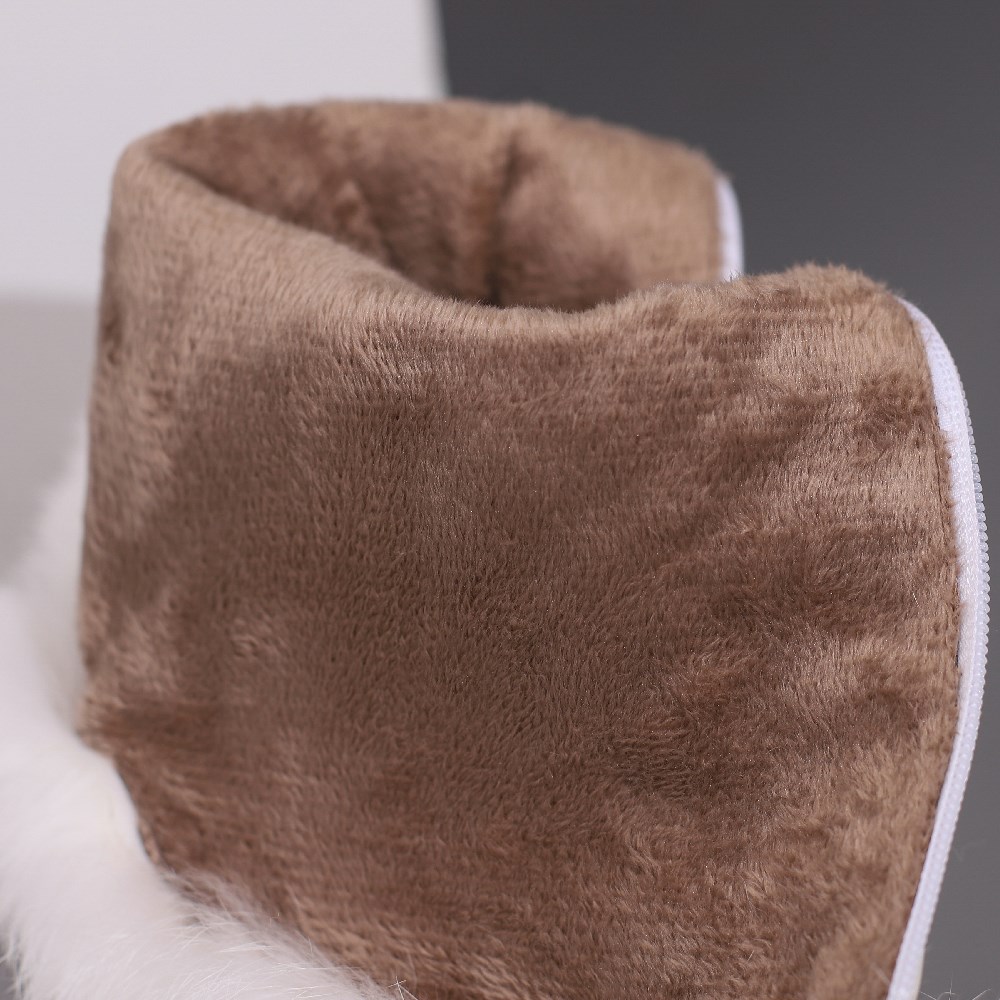 Winter Women Fur Knee High Boo - Waterproof Winter Boot บทวิจารณ์และราคา