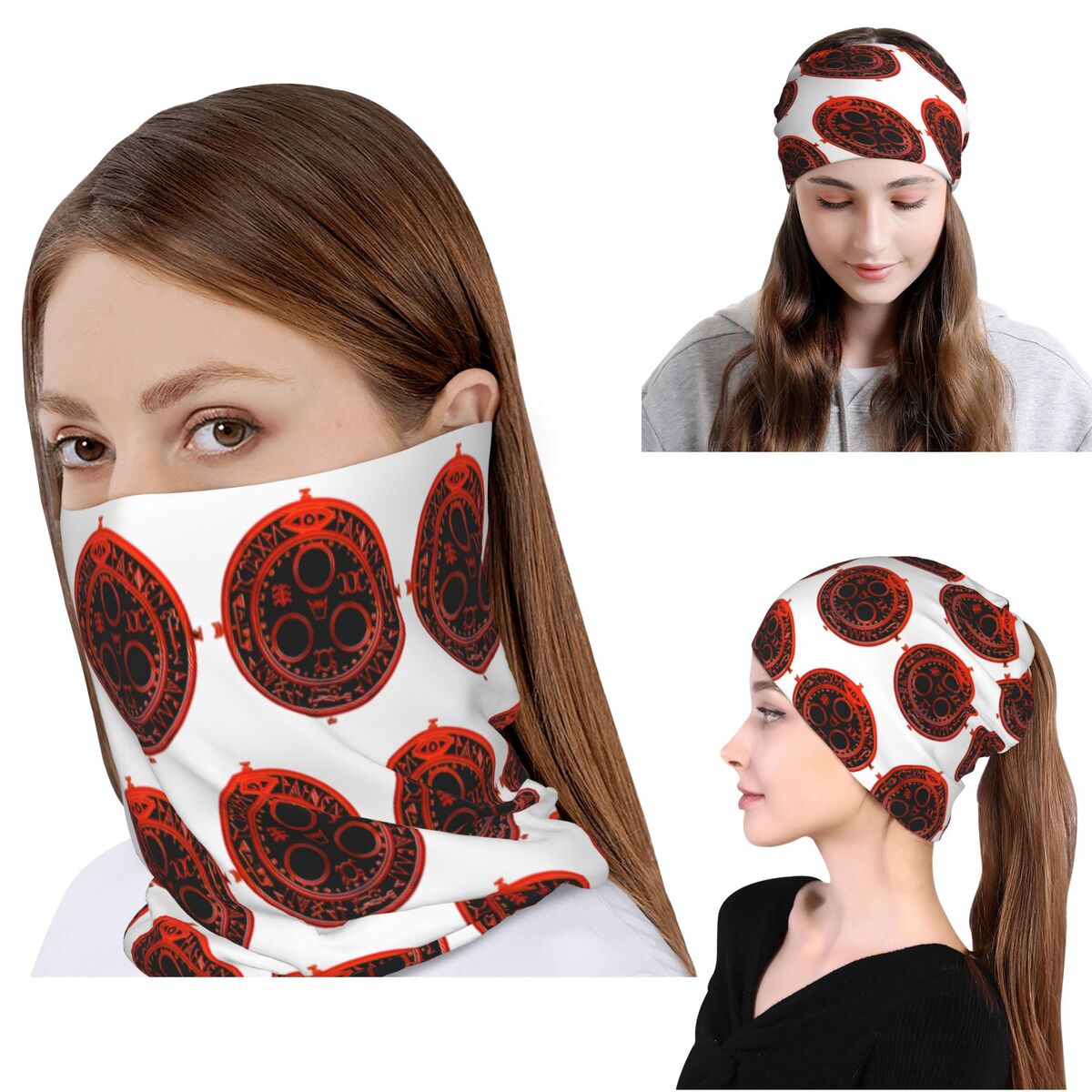 Silent Hill Bandana Neck Cover - Knit Beanie Hat Warm บทวิจารณ์และราคา