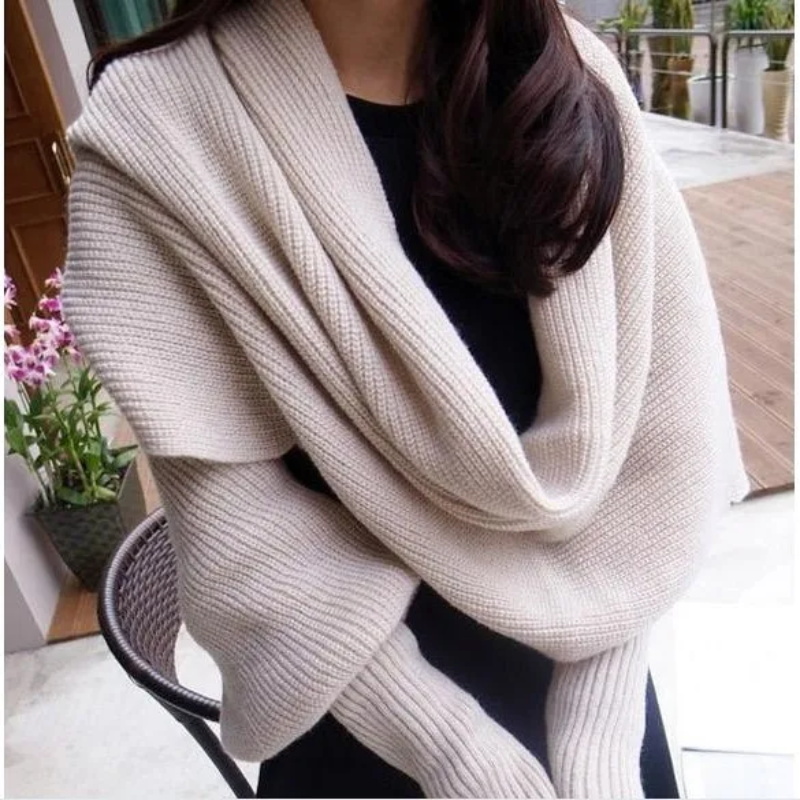 SupSindy Women Winter Scarf Eu - Wool Scarf Men บทวิจารณ์และราคา