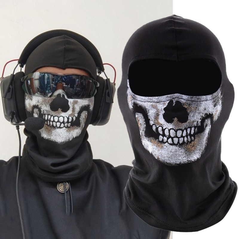Game COD Ghost Skull Cosplay S - Balaclava Ski Mask บทวิจารณ์และราคา