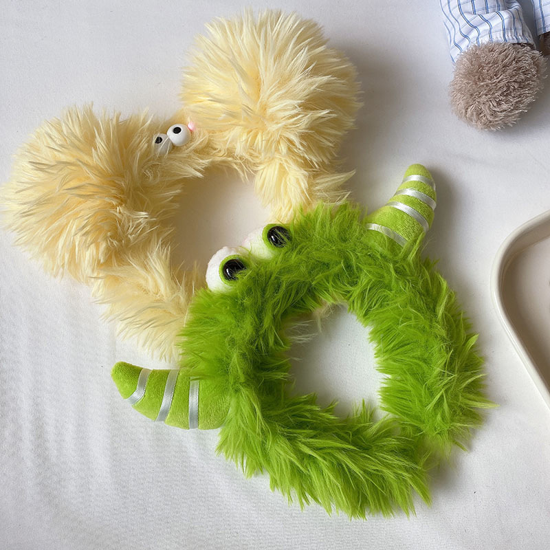 Funny Plush Headbands For Wome - Winter Headband Fleece บทวิจารณ์และราคา
