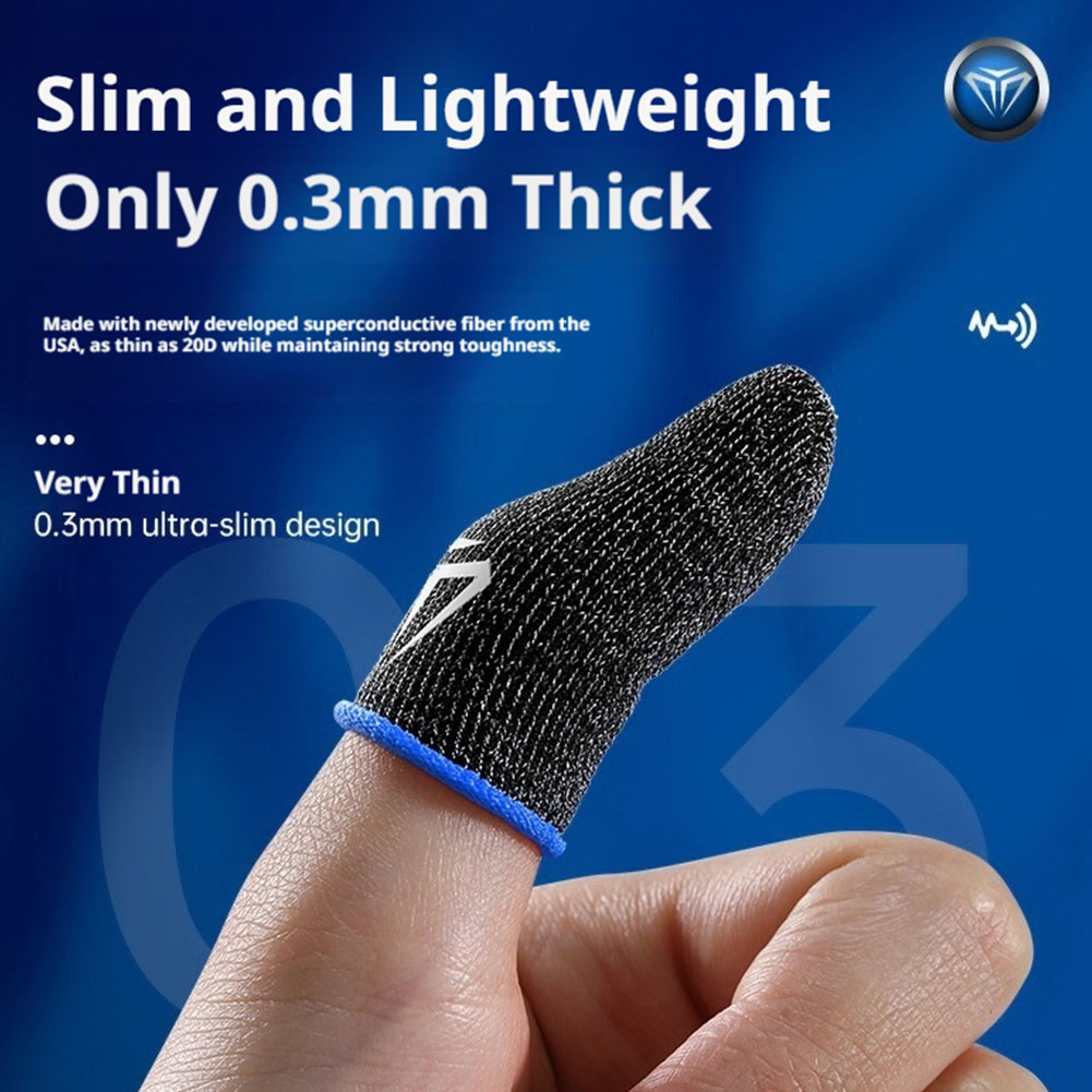 2/20PCS Gaming Fingertips Glov - Touch Screen Gloves บทวิจารณ์และราคา