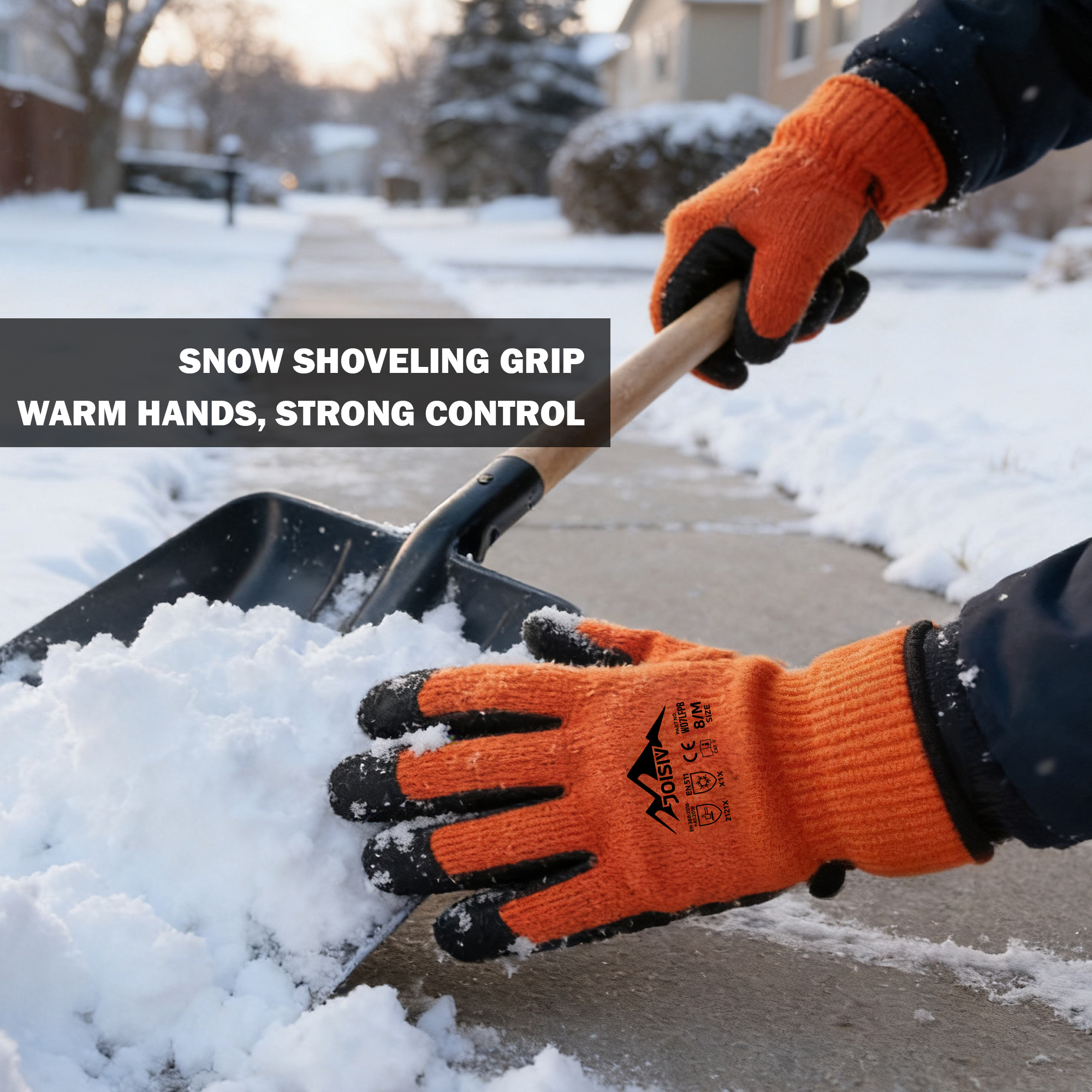 1 Pair Thermal Insulated Work  - Snow Glove Insulated บทวิจารณ์และราคา