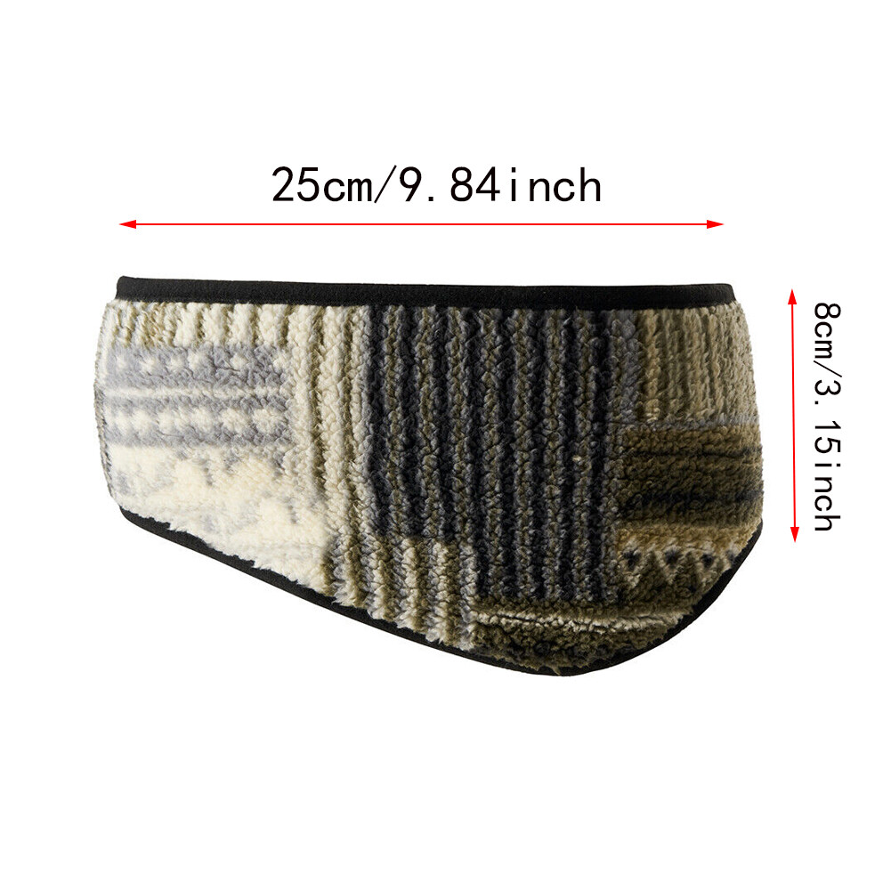 Men Women Winter Soft Fleece H - Fleece Ear Warmer Band บทวิจารณ์และราคา