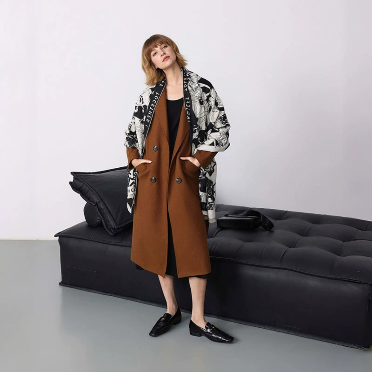 Luxury Winter Women's Imitatio - Cashmere Pashmina Wrap บทวิจารณ์และราคา