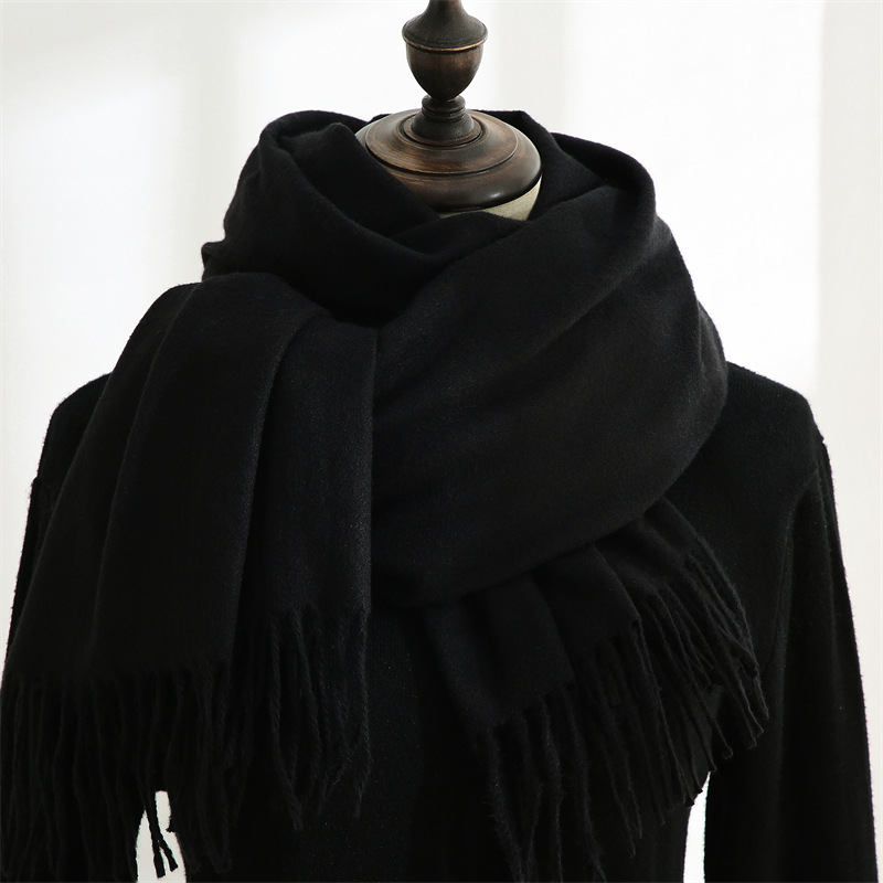 Fashion Scarf Man Winter Warm  - Wool Scarf Men บทวิจารณ์และราคา