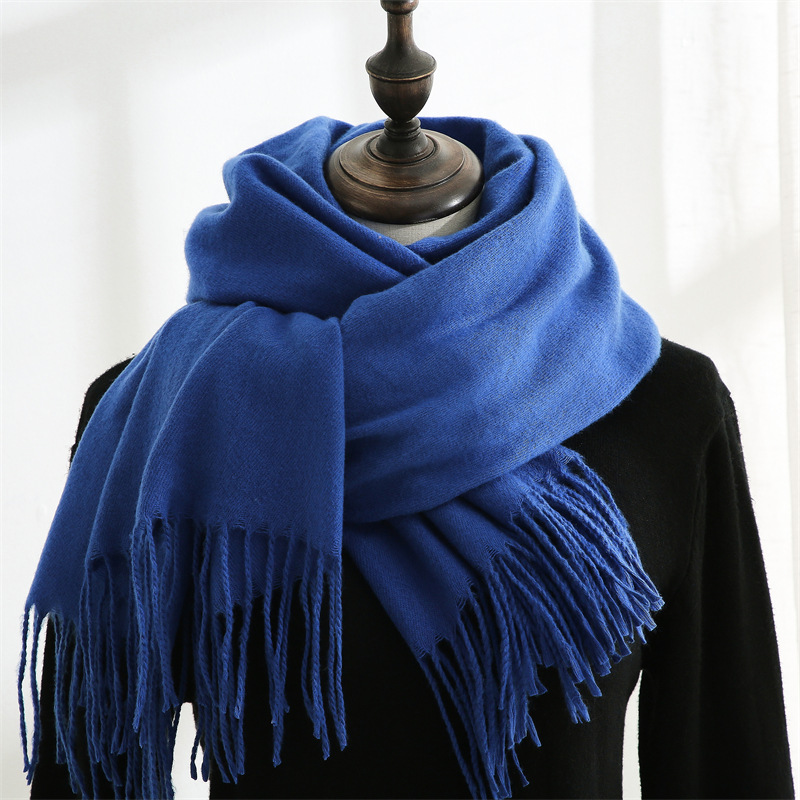 Fashion Scarf Man Winter Warm  - Wool Scarf Men บทวิจารณ์และราคา
