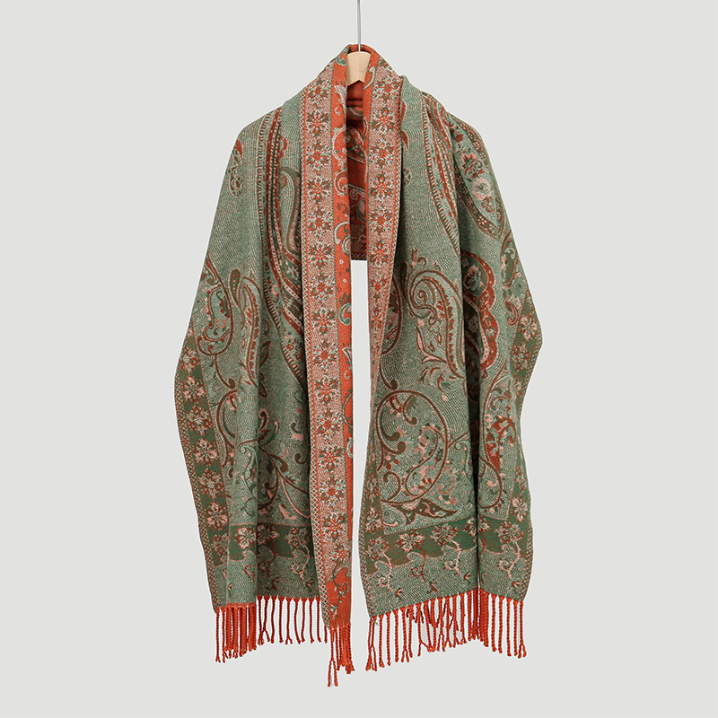 2024 Fashion Ethnic Style Wome - Cashmere Pashmina Wrap บทวิจารณ์และราคา