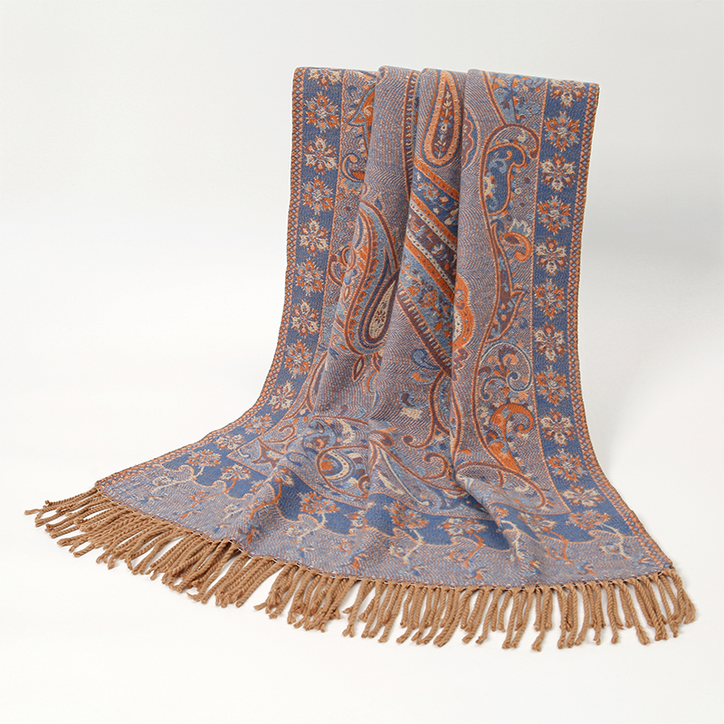 2024 Fashion Ethnic Style Wome - Cashmere Pashmina Wrap บทวิจารณ์และราคา