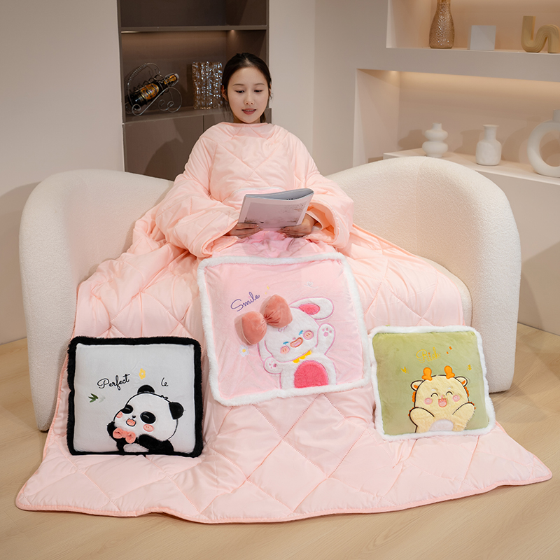 Wearable Blanket Cozy Fleece W - Sherpa Hoodie Fleece บทวิจารณ์และราคา