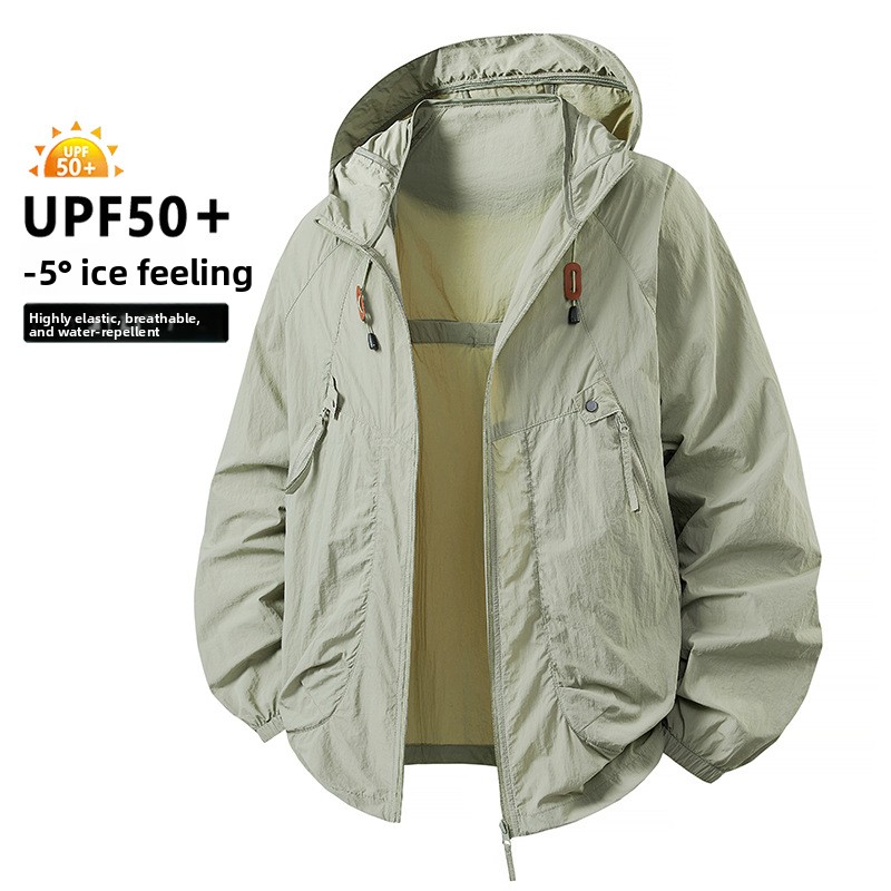 UPF50+ New Fashion Men Summer  - Down Jacket Packable บทวิจารณ์และราคา