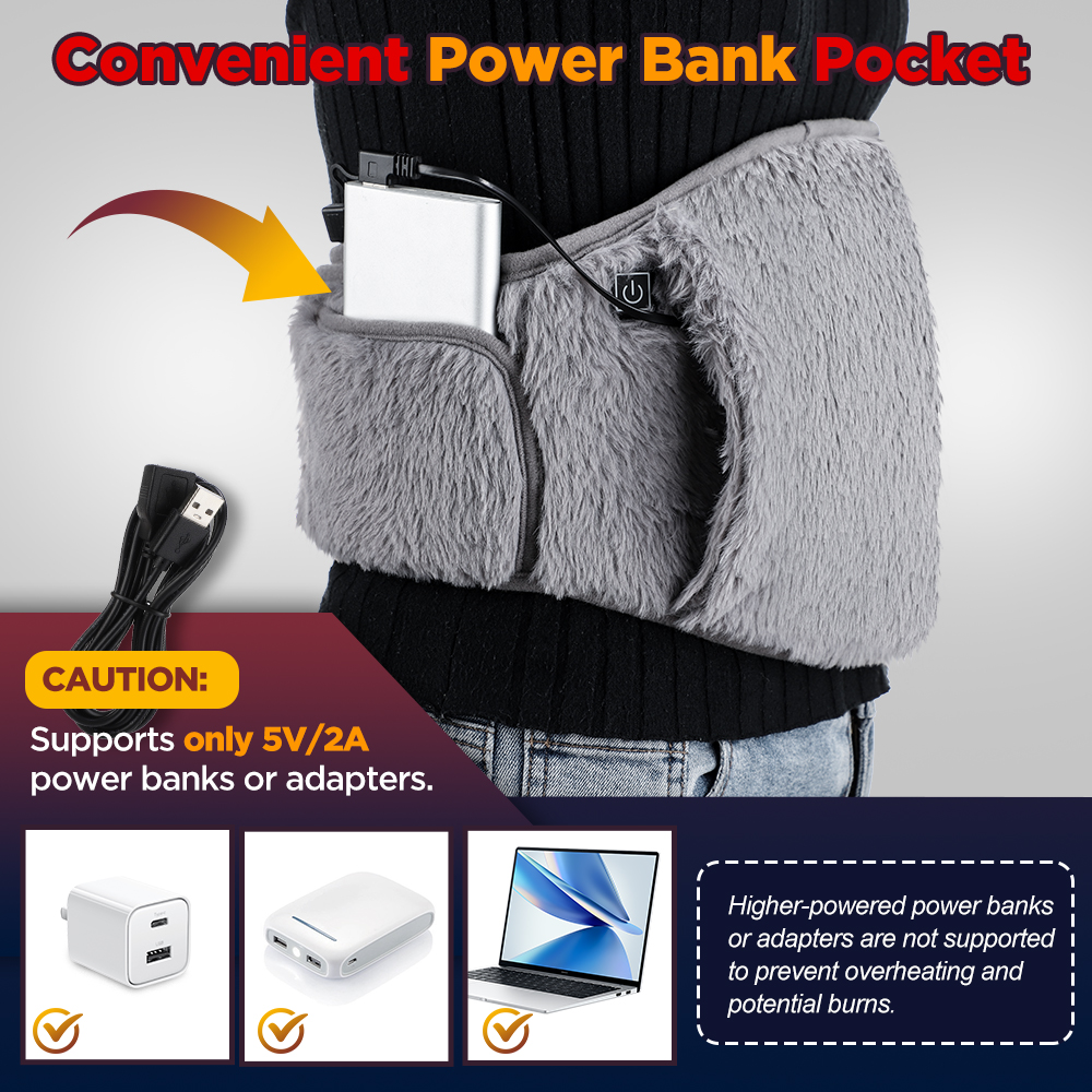 Electric Heating Waist Belt 3  - Hand Warmer Electric บทวิจารณ์และราคา