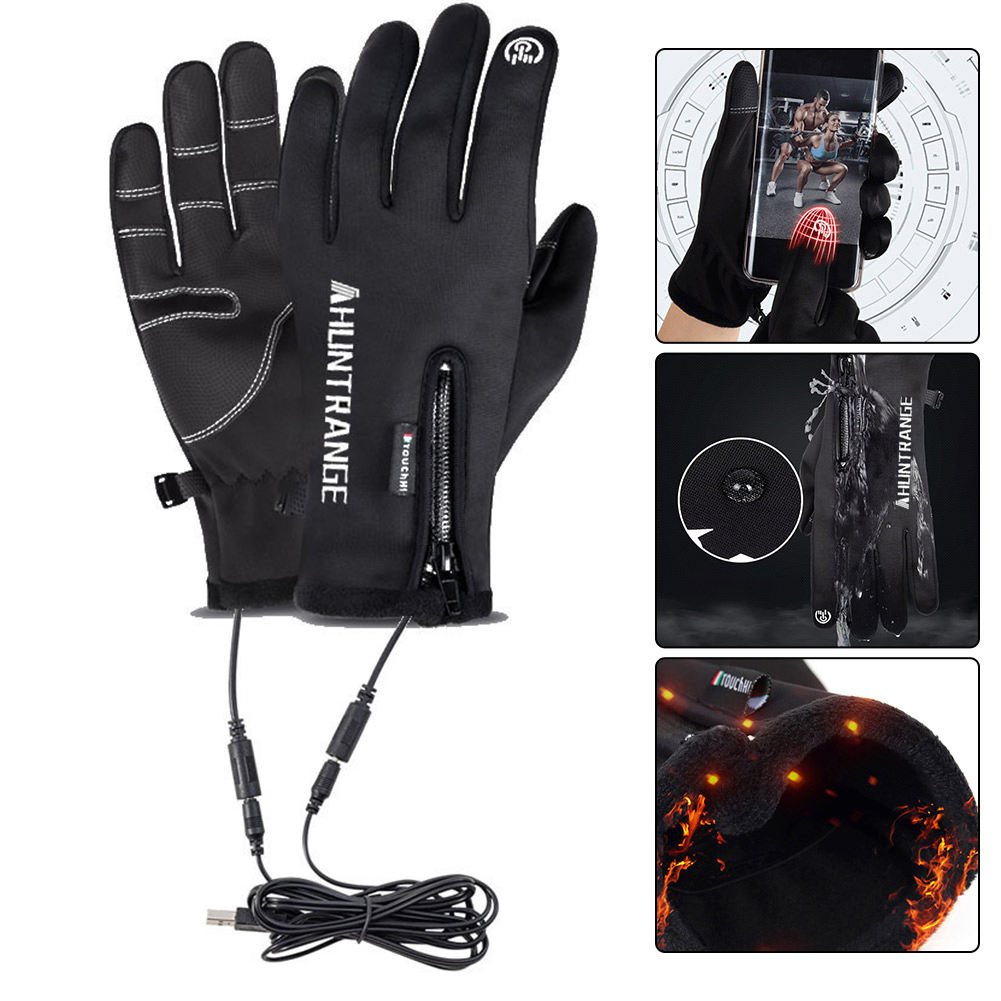 Electric Heated Gloves USB Tou - Touch Screen Gloves บทวิจารณ์และราคา