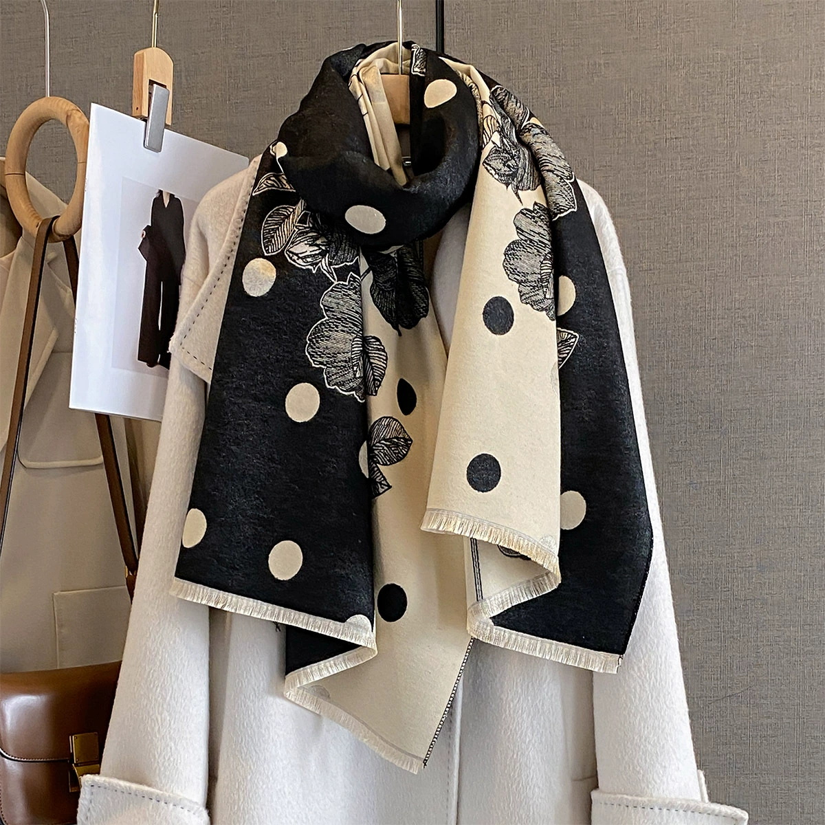 2025 Women Thicken Luxury Wint - Cashmere Pashmina Wrap บทวิจารณ์และราคา