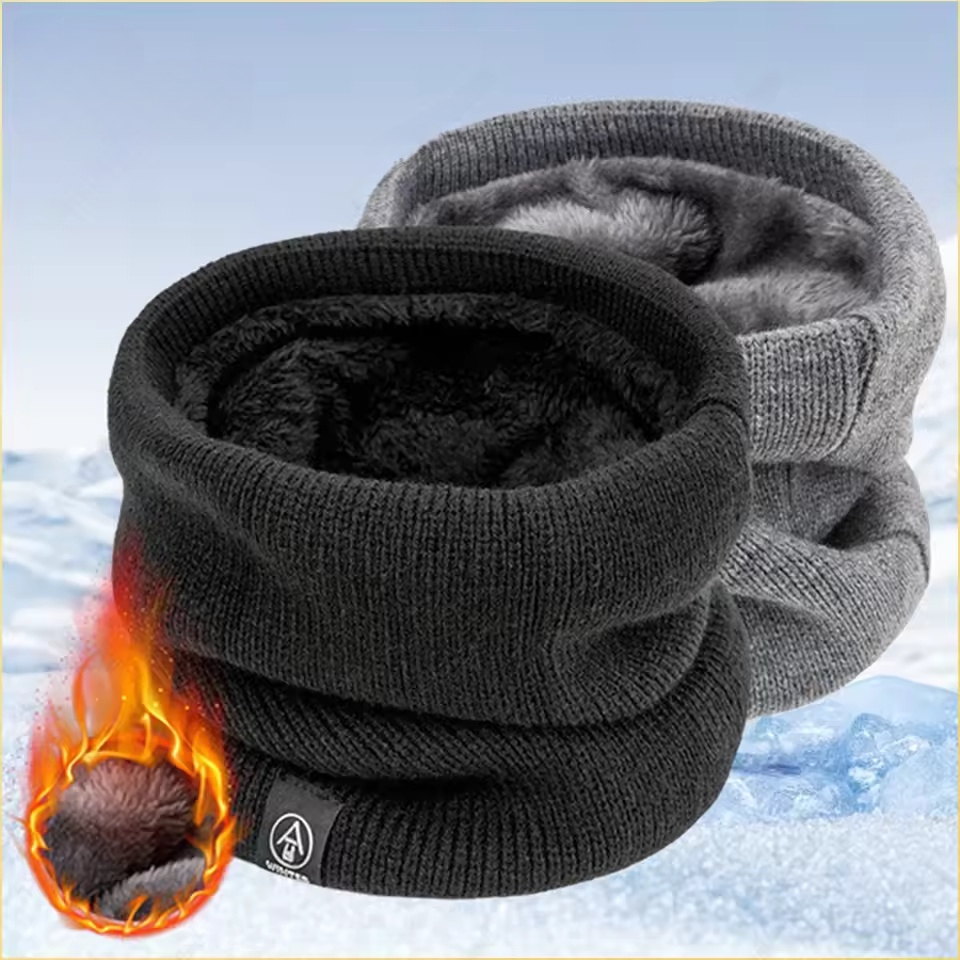 Winter Neck Warmer Scarf Fleec - Neck Gaiter Fleece บทวิจารณ์และราคา