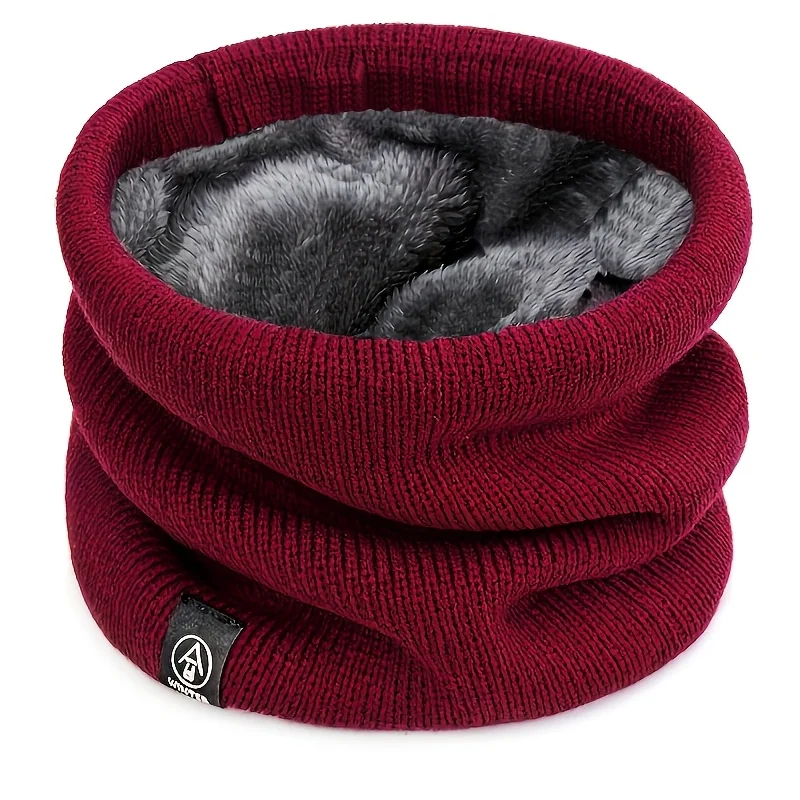 Winter Neck Warmer Scarf Fleec - Neck Gaiter Fleece บทวิจารณ์และราคา