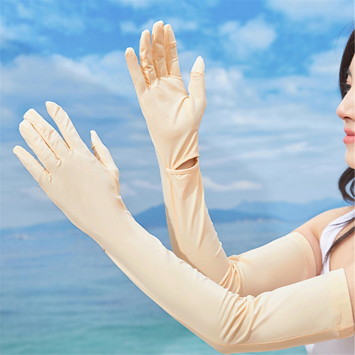 A11I Women UV Long Sun Protect - Touch Screen Gloves บทวิจารณ์และราคา