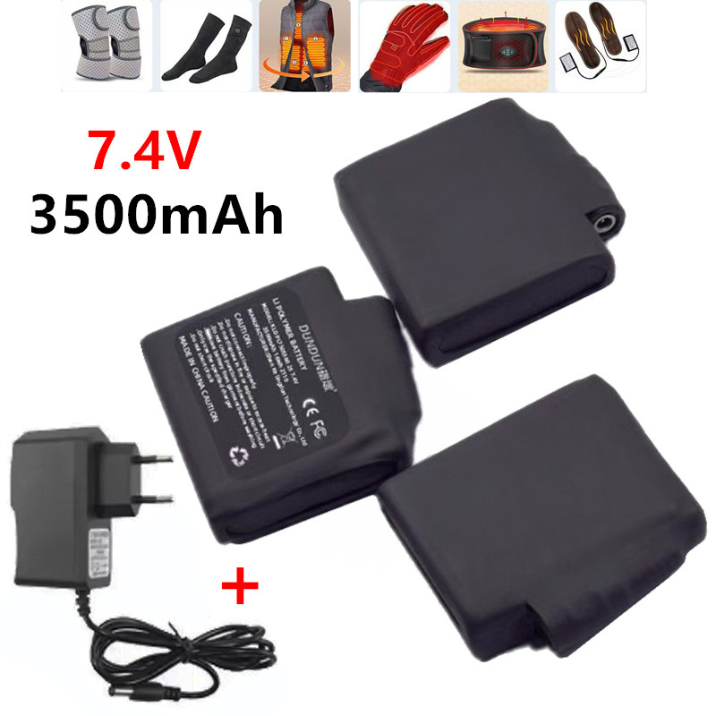 Heated Gloves Battery 7.4V 350 - Heated Vest Battery บทวิจารณ์และราคา