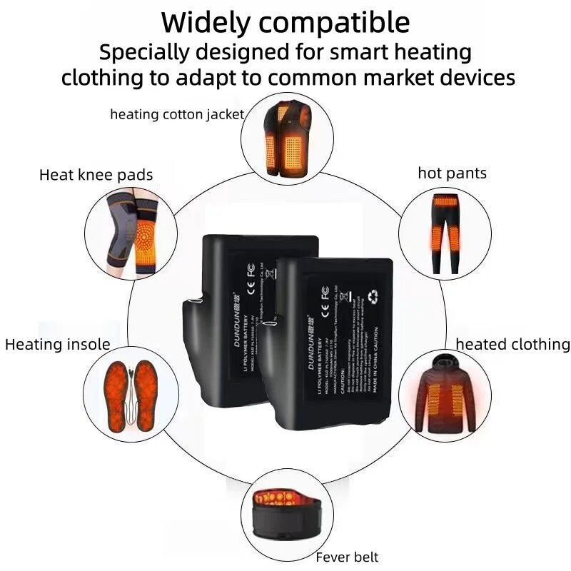 Heated Gloves Battery 7.4V 350 - Heated Vest Battery บทวิจารณ์และราคา