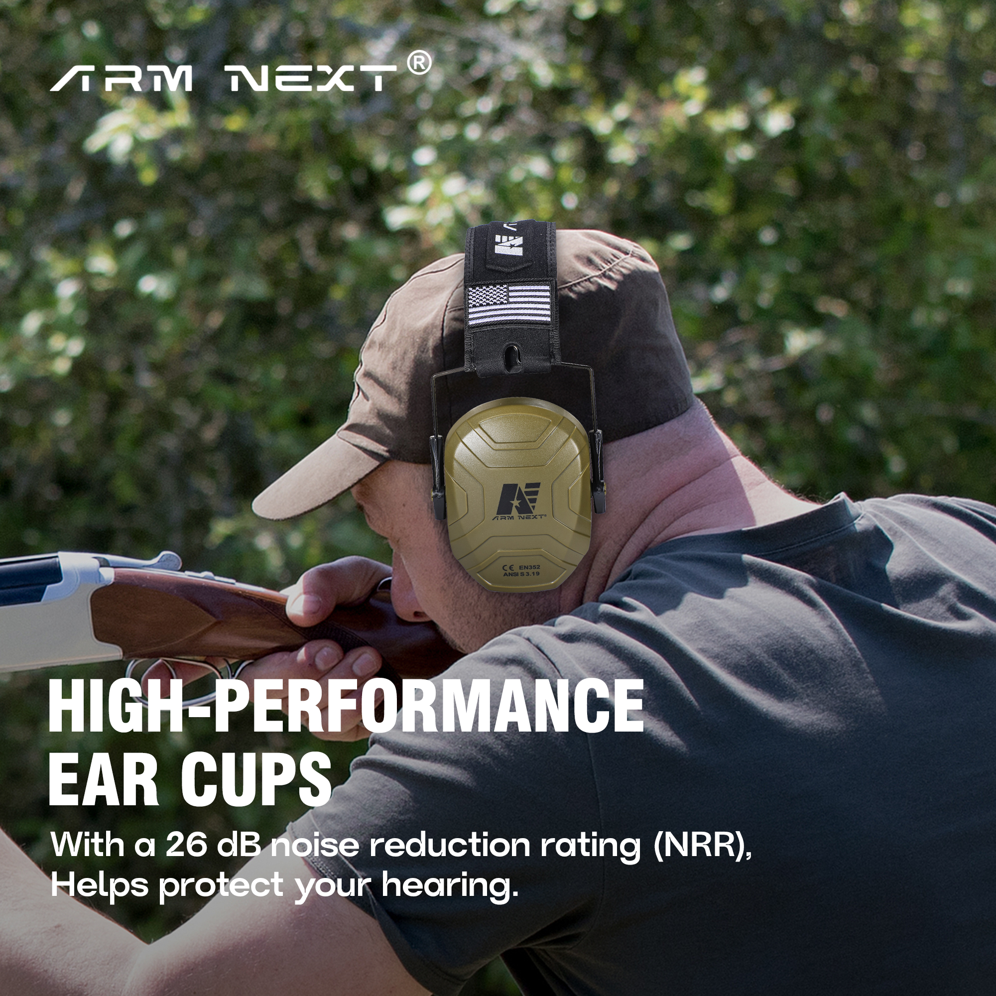 Foldable 26dB Professional Noi - Earmuffs Foldable บทวิจารณ์และราคา