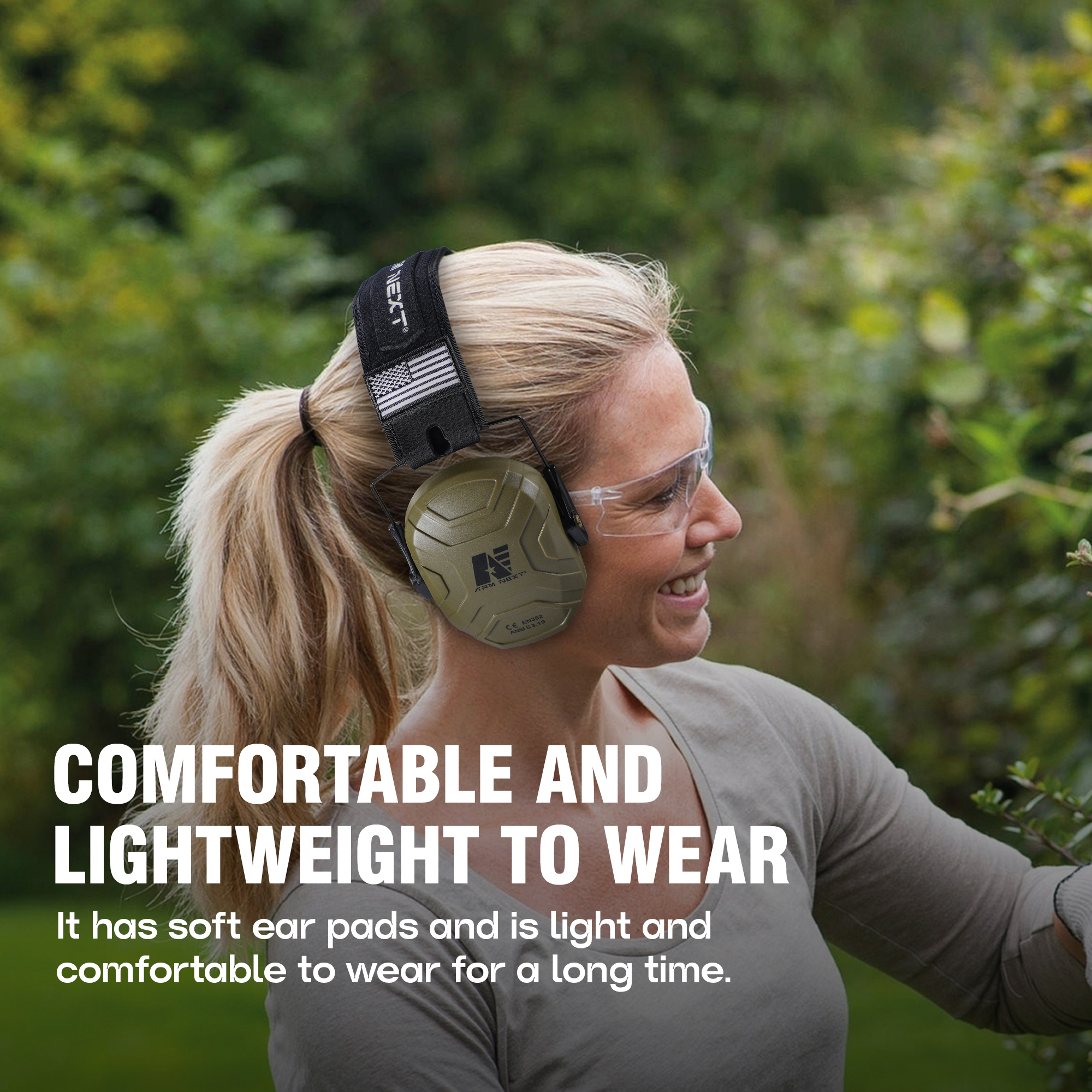 Foldable 26dB Professional Noi - Earmuffs Foldable บทวิจารณ์และราคา