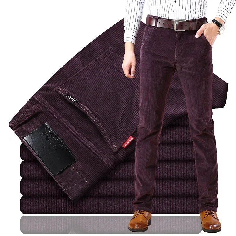2025 Spring Autumn Men's Cordu - Corduroy Pant Warm บทวิจารณ์และราคา