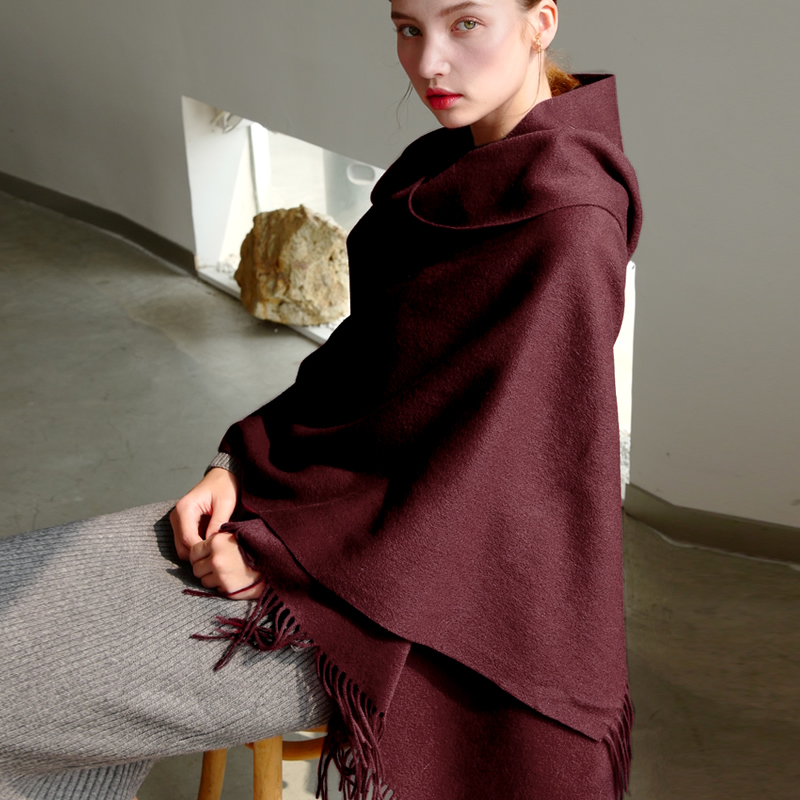 Wool Winter Scarf Women Fashio - Shawl Wrap Winter บทวิจารณ์และราคา