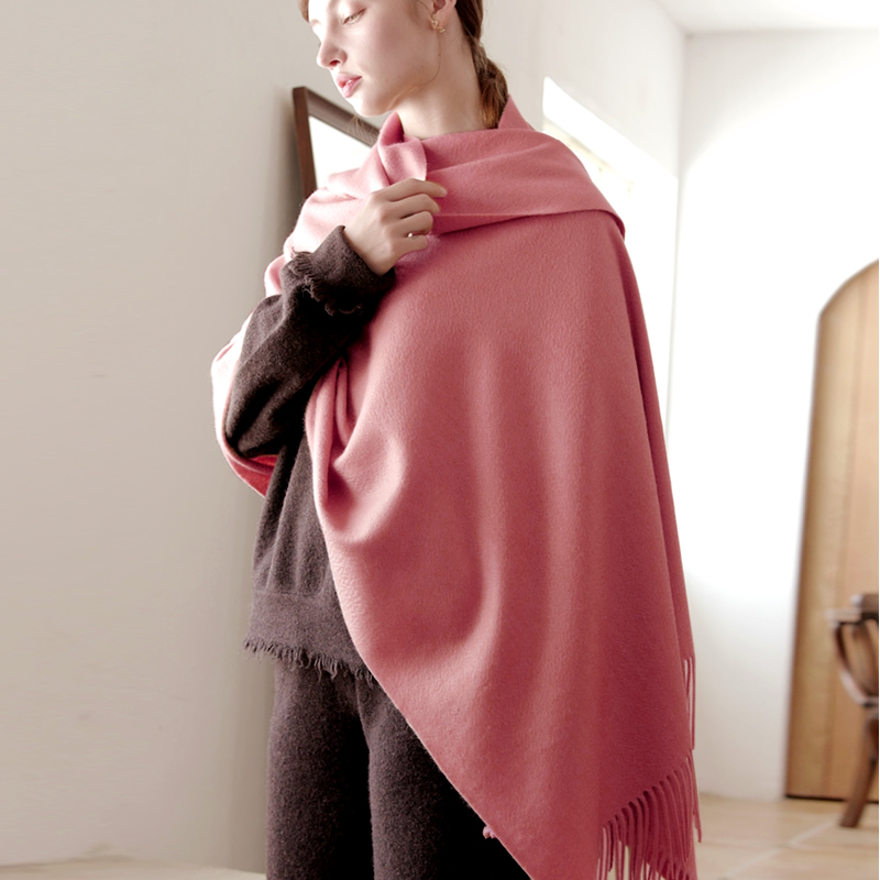 Wool Winter Scarf Women Fashio - Shawl Wrap Winter บทวิจารณ์และราคา