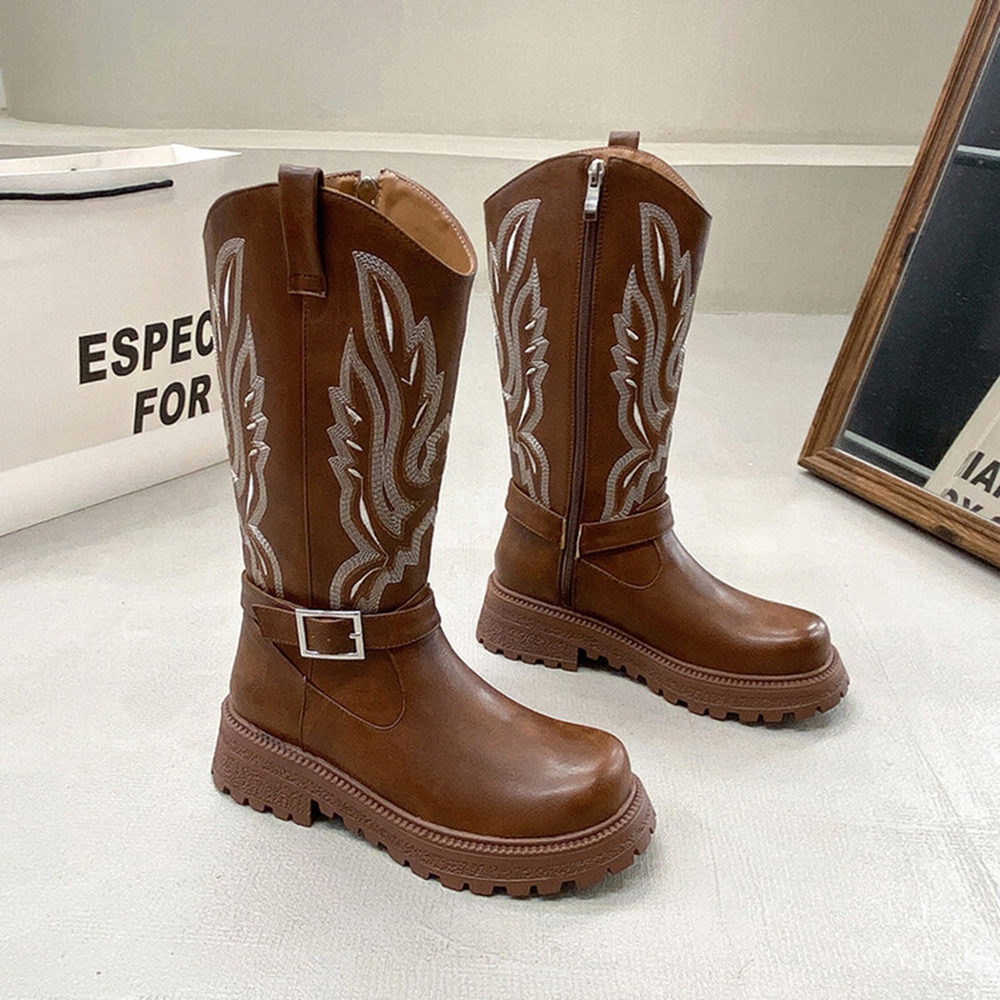 Women Knee High Boots Thick He - Waterproof Winter Boot บทวิจารณ์และราคา