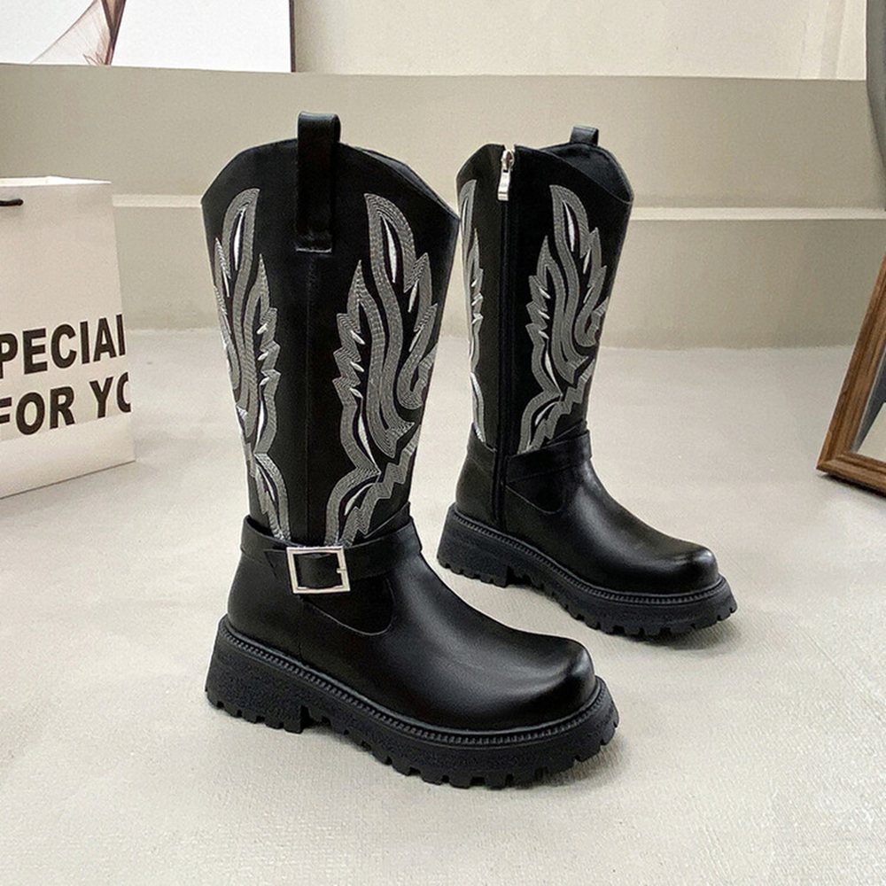 Women Knee High Boots Thick He - Waterproof Winter Boot บทวิจารณ์และราคา