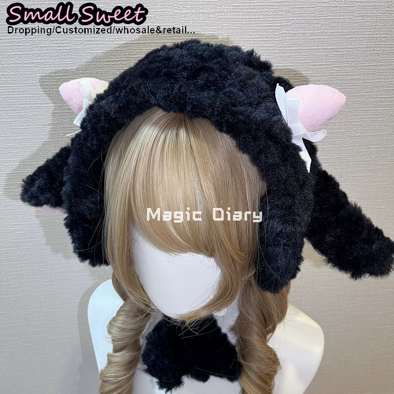 Women Subcultural Y2K Girl Lam - Winter Headband Fleece บทวิจารณ์และราคา