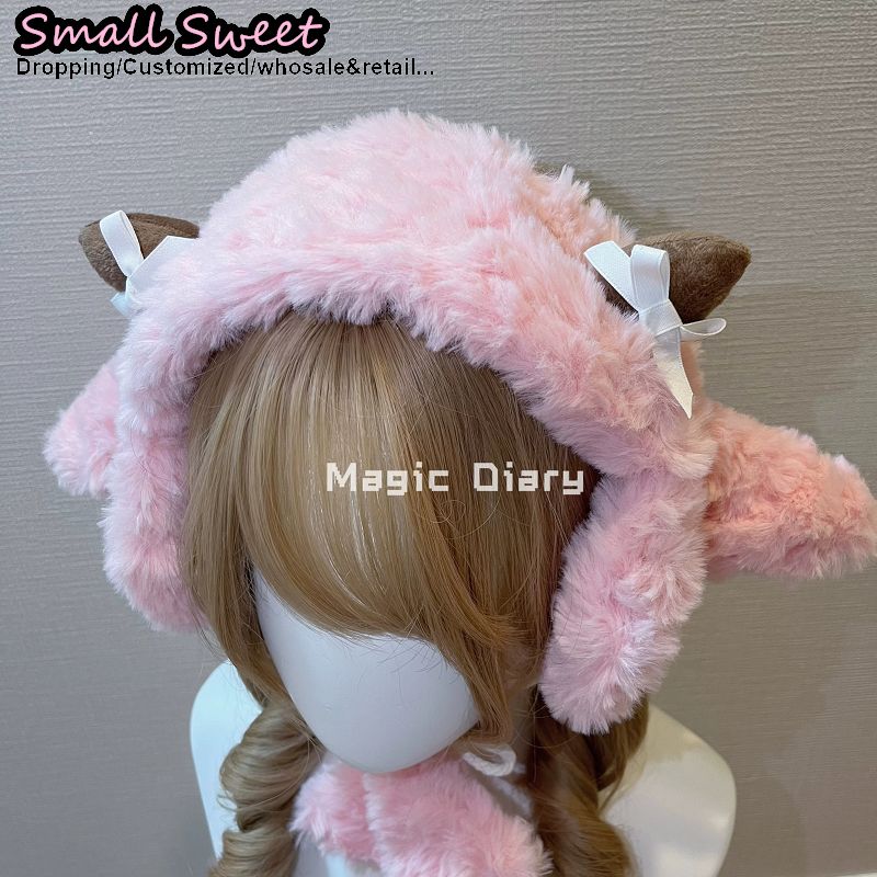 Women Subcultural Y2K Girl Lam - Winter Headband Fleece บทวิจารณ์และราคา