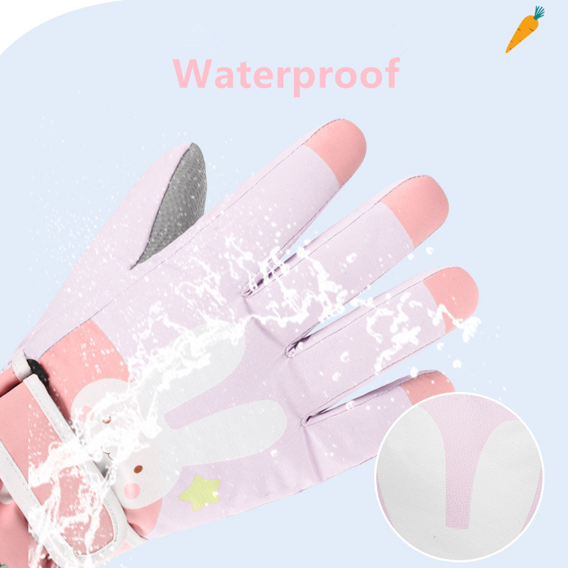 Kids Winter Snow Ski Gloves, W - Snow Glove Insulated บทวิจารณ์และราคา