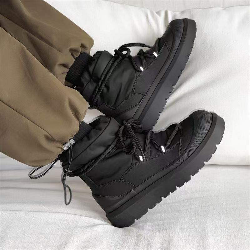 Designer New Men's Snow Boots  - Waterproof Winter Boot บทวิจารณ์และราคา