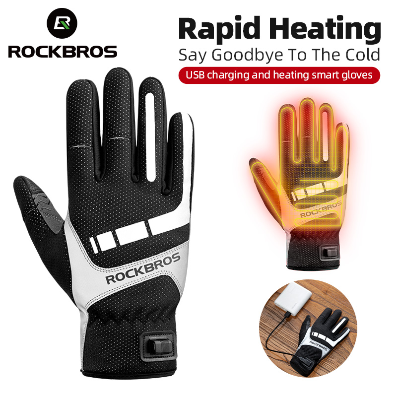 ROCKBROS Heated Winter Glove C - Touch Screen Gloves บทวิจารณ์และราคา