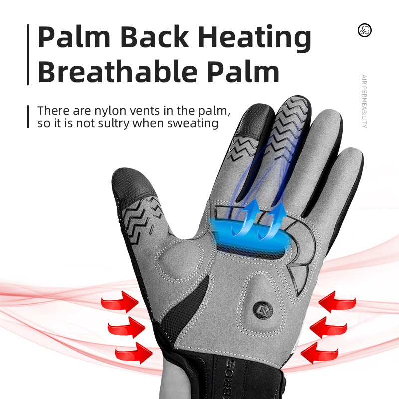 ROCKBROS Heated Winter Glove C - Touch Screen Gloves บทวิจารณ์และราคา