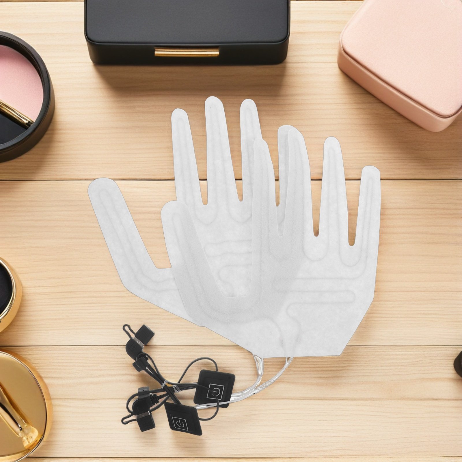 2Pcs Full Finger Electric Heat - Hand Warmer Electric บทวิจารณ์และราคา