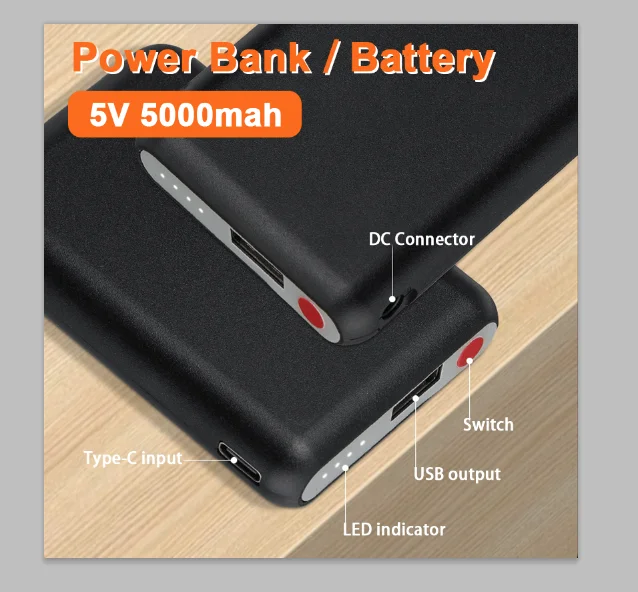 5V 5000mAh Heated Gloves Batte - Heated Vest Battery บทวิจารณ์และราคา