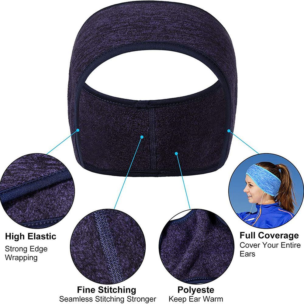 Outdoor Sports Hair Sweat Flee - Winter Headband Fleece บทวิจารณ์และราคา