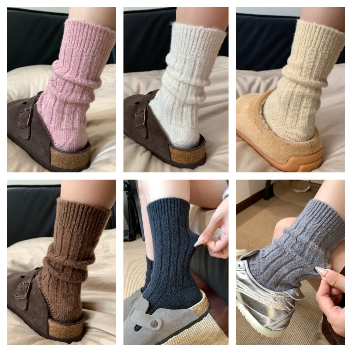 New Winter Cashmere Wool Women - Thermal Sock Wool บทวิจารณ์และราคา