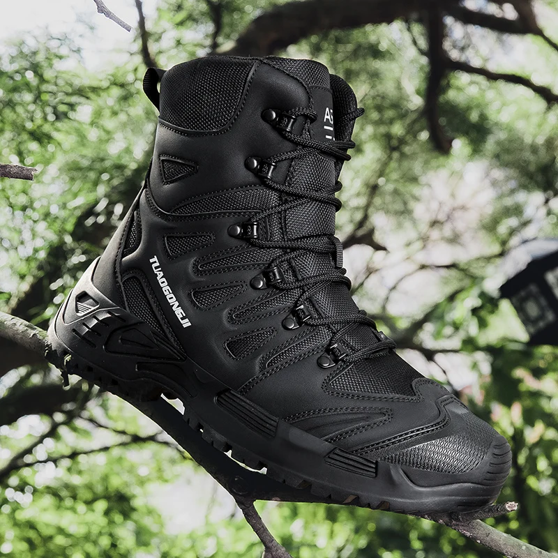 Men's Outdoor Hiking Tactical  - Waterproof Winter Boot บทวิจารณ์และราคา