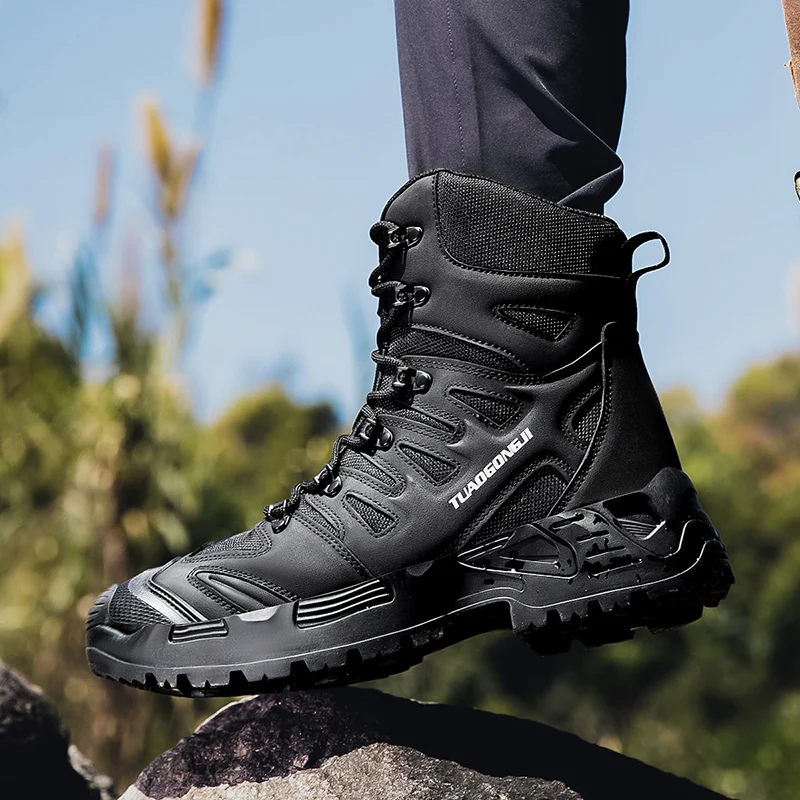 Men's Outdoor Hiking Tactical  - Waterproof Winter Boot บทวิจารณ์และราคา