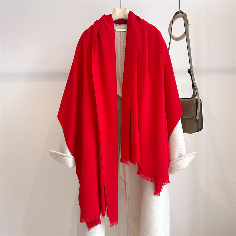 Luxury Winter Cashmere Scarf W - Cashmere Pashmina Wrap บทวิจารณ์และราคา