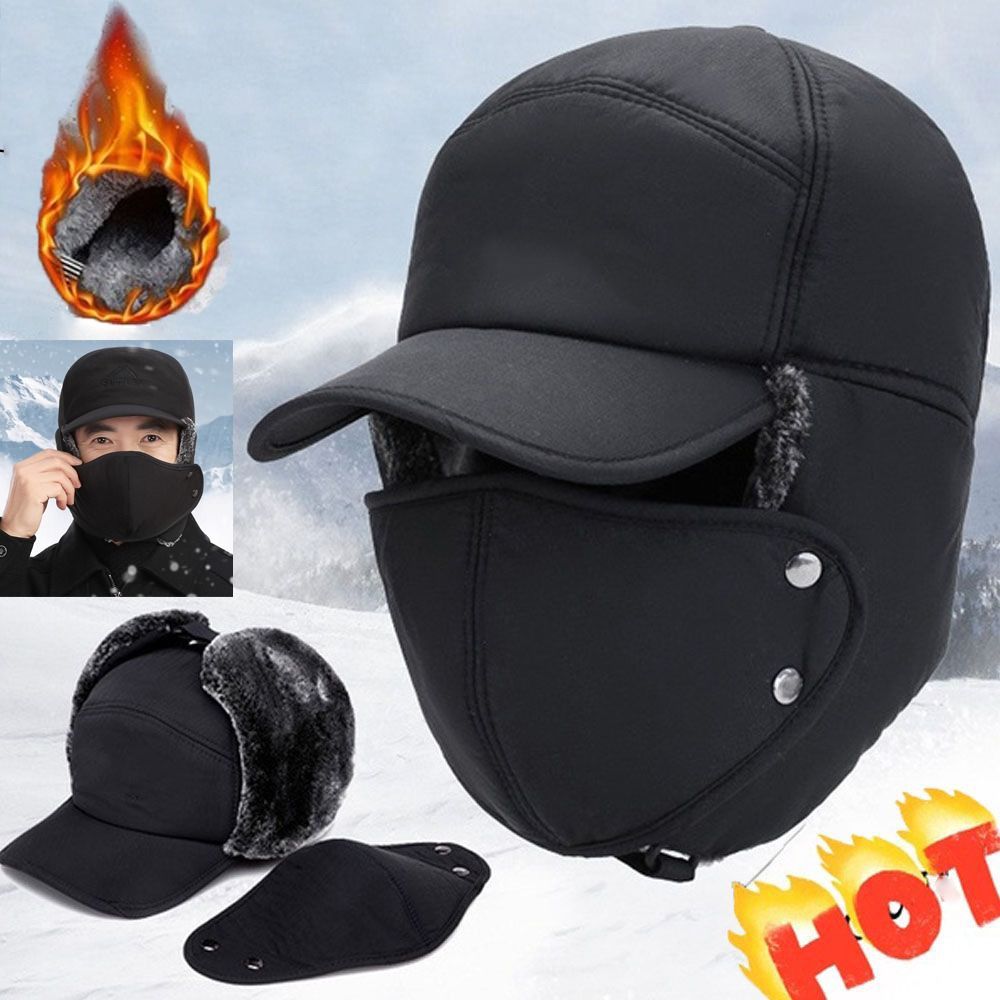 Windproof Winter Hats Winter S - Balaclava Ski Mask บทวิจารณ์และราคา