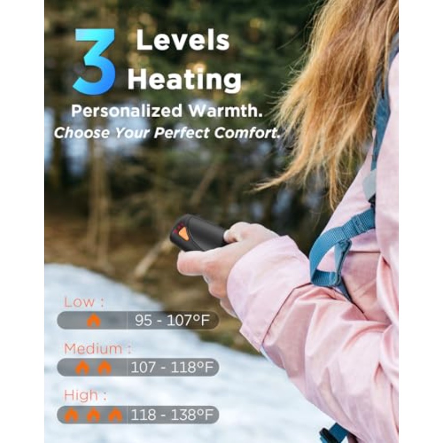 Hand Warmers Rechargeable with - Hand Warmer Electric บทวิจารณ์และราคา