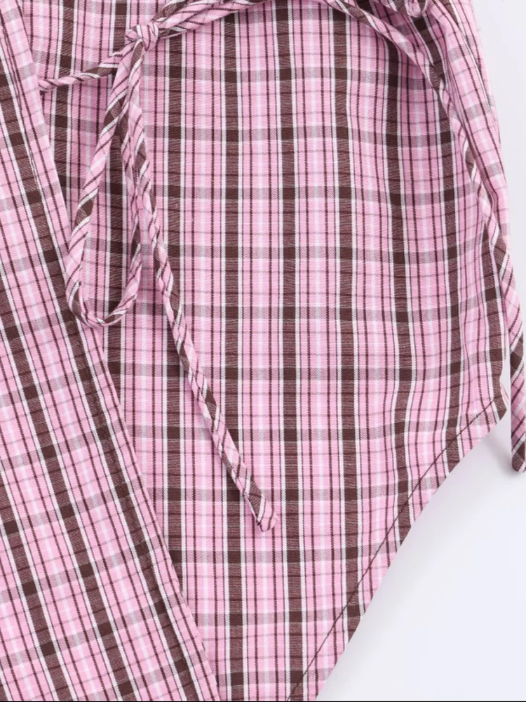 Women's Trendy Plaid Shirt Ele - Flannel Shirt Lined บทวิจารณ์และราคา